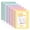 Multicolor, variant on SUNEE Spiral Notebooks, 3 Pack, 1-Subject, College Ruled Paper, 8" x 10-1/2", 70 Sheets per Notebook, Assorted Aesthetic Colors Spiral Notebooks for Work