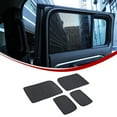thumbnail image 3 of Rear window screens for Land Rover Defender 110/130 2020-2024 Accessories ，Rear window screen Mosquito Net UV Blocker Sun Protector Glare HeatShield(Black), 3 of 20