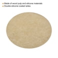 thumbnail image 4 of Uxcell 300pcs Parchment Paper Rounds, 4 inch Non Stick Baking Paper Liners for Baking Grilling Air Fryer Steaming, Brown, 4 of 5