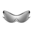 thumbnail image 2 of Gafas de Sol FEISEDY Futuristas Alienígenas Y2K Envolventes B4135, 2 of 6