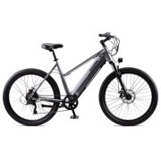 Schwinn Marshall hybrid electric bike, 7 speeds, 27.5 inch wheels, unisex frame, grey