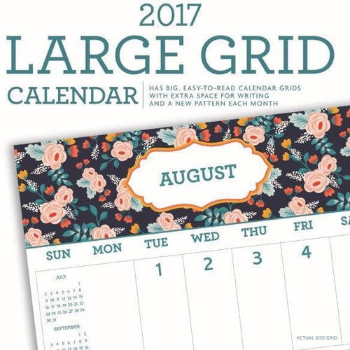 Dayspring 12 X 12 Wall Calendar Large Grid Floral P1 Walmart Com Walmart Com dayspring large grid calendar 2021