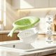 thumbnail image 4 of Magnetic Sink Basket Press To Dump Household Kitchen Sink Separation Leftover Food And Filter Basket, 4 of 6