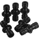 thumbnail image 4 of 6 Pack Double Male Hose Connectors Extender For Join Garden Hose Pipe Tube (black), 4 of 5