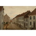 thumbnail image 3 of Amaldus Nielsen 14x11 Black Modern Framed Museum Art Print Titled - Gate I Mandal (1859), 3 of 5