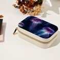 thumbnail image 7 of Jellyfish Velvet Portable Travel Organizer with Removable Compartment – Gift Idea, Jewelry Organizer, Storage Box, and Bracelet Holder, 7 of 7
