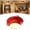 D-Red, variant on Flush MountCoffee Cup Shaped LED Ceiling Light, Modern Decorative Ceramic Pendant Lamp for Hallway, Bedroom & Kitchen,5.7 Inch (Warm White,Red)