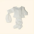 thumbnail image 2 of Karela Kids Abi White Or Ivory Knitted Set - For Newborns, White, 2 of 2