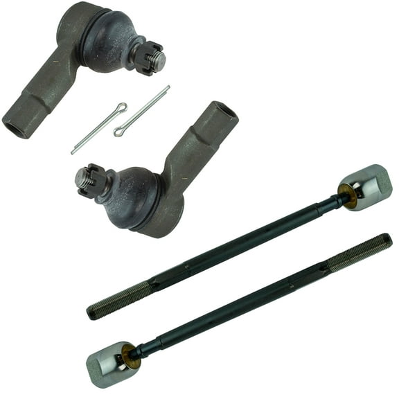 TRQ Front Tie Rod Set Fits Select 1989-1997 Geo Metro 1990-1995 Suzuki Swift