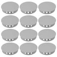 thumbnail image 1 of Tapones de agujero de plástico Uxcell, tipo empotrado, tapón redondo con bloqueo a presión gris 50mm/2", 1 of 7