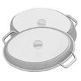 thumbnail image 4 of Biol Aluminum Covered Oval Roaster with Lid - Roaster High Dome (4.2-qt (4 L)), 4 of 5