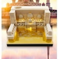 LSLJS Memo Pads Calendar 2024 3D Paper Carving Calendar Art Ancient