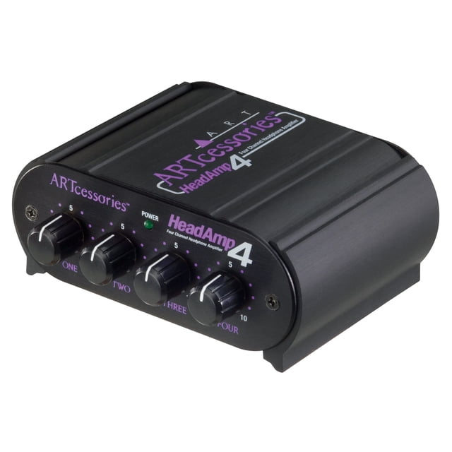 Amplificador de audífonos ART HeadAmp4 de 4 salidas estéreo