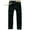 Black, variant on WREESH Men's Cargo Pants Solid Multi-Pocket Washed Overalls Outdoor Casual Pants Trousers Dark Blue