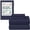 Deep Navy, variant on RUVANTI 100% Cotton Percale Sheets Split King Size 7 Piece Set, Cooling Bed Sheets for Hot Sleepers, Deep Pocket 16”, Breathable Lightweight & Durable, Crisp Hotel Style Sheets, Deep Navy