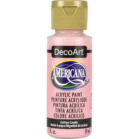 UPC: 0766218101723 | DecoArt Americana Acrylic Color 2 oz. Cotton Candy