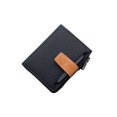 thumbnail image 2 of Qarigey Cartera para hombre, monedero, bolsa para dinero, exquisita, impermeable, multicolor, dulce regalo, atractivo monedero corto, tarjetero Carteras Negro, 2 of 6