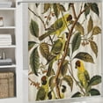 thumbnail image 6 of Orinice Birds Tree Branch Leaves Bathroom Decor Set Unique Design Waterproof Polyester Fabric Shower Curtain with Hooks 69x72, 6 of 7