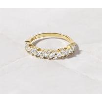 Modernist Multi Stone Diamond Ring Sterling Silver Ring Marquise Diamond Ring Moissanite Wedding Band