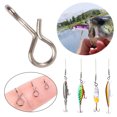 thumbnail image 1 of FLhrweasw 50 Uds. Conectores Anzuelos Pesca Con Mosca Rápido para Señuelos Anzuelos Moscas (6mm), 1 of 9