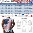 thumbnail image 3 of HCNTES Mens Beach Tank Tops Summer Graphic Sleeveless Shirts for Men Vacation Gym Running Workout Tank Top(Dark Blue,M), 3 of 4