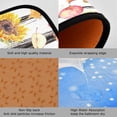 thumbnail image 2 of SKYSONIC Thanksgiving Pumpkin 2 Pieces Kitchen Rug Cushioned Anti-Fatigue Kitchen Rugs Set for Home Office Laundry,19.7" x 27.6"+19.7" x 47.2", 2 of 7
