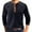 Dark Blue, variant on VJATTWR Men's T-Shirts Solid Color Crewneck Long Sleeve T-Shirts Homewear Pajamas Tops Black M