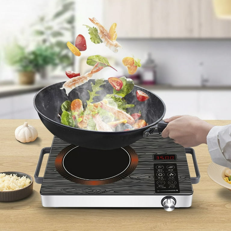 Coleman Mua 2 Burner Electric Cooktop - 24 Inch Built-in & Countertop Electric Stove Top 110v 120v Double Burner Ceramic Cooktop Portable With Safety Lock Timer Sensor Touch Control 110v Plug In