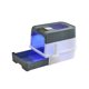 thumbnail image 3 of Caja de arena para gatos completamente cerrada Caja de arena para mascotas Inodoro para gatos con capucha para gatos medianos y grandes Gris, 3 of 9