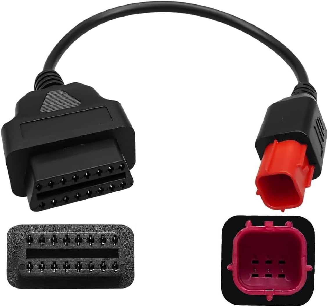 VZG OBD2 Adapter Cable For Polaris – 8 Pin To 16 Pin Female, Fits RZR, Ranger, Sportsman, Slingshot (Works With OBD Scanners) - View #11
