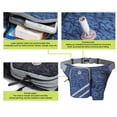 thumbnail image 4 of Inclined Span Kettle Running Pocket-Outdoor Mountaineering Nylon Pocket-Large Capacity Sports Pocket - blue, 4 of 5