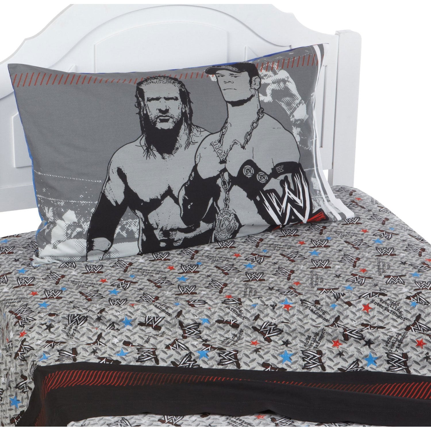 WWE Wrestling Bed Sheet Set John Cena Ringside Bedding ...