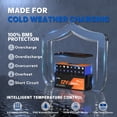 thumbnail image 2 of LiTime 12V 200Ah Plus LiFePO4 Lithium Battery Self-Heating Low Temperature LiFePO4 Battery 2560Wh for RV Home Energy Storage and Off-Grid, 2 of 8