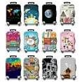 thumbnail image 2 of Thick Elastic World Map Luggage Protective Cover Zipper Suit For 18-32 inch Bag Suitcase Covers Trolley Cover Travel Accessories, 2 of 5