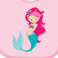 thumbnail image 4 of Inktastic Mermaid Girls Baby Bib, 4 of 4