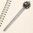 thumbnail image 3 of Grapes Vintage Silver Lace-Edged Bookmark: a Gift for Readers and Book Lovers, 3 of 5