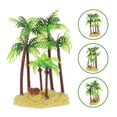 thumbnail image 3 of Shisuyan 1Pc Aquarium Coconut Tree Ornament Fish Tank Decoration Resin Coconut Tree Decor, 3 of 8