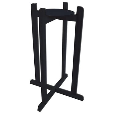 Wood Stand for Water Dispenser Crock (Black, 27)