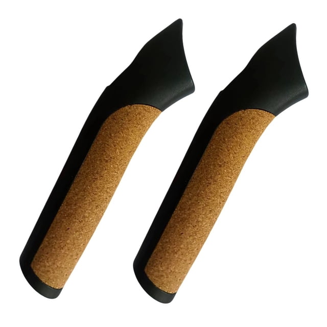 2 Pcs Poignée de Perche de Randonnée 16 mm Poignée de Marche Ski Patin à Roues Alignées Poignée de Perche de Ski