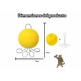 thumbnail image 2 of Pelota De Rehabilitación Xtellar Antiestrés Ejercitador De Manos Amarillo, 2 of 4