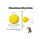 thumbnail image 2 of Pelota De Rehabilitación Xtellar Antiestrés Ejercitador De Manos Amarillo, 2 of 4
