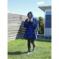 thumbnail image 7 of Tirrinia Oversized Blanket Hoodie, Wearable Fluffy Sherpa Blanket, Reversible Cozy Sweatshirt Blanket Gift for Adult Women Men boyfriend husband, 7 of 7
