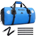 thumbnail image 1 of Bolsa de lona Haimont impermeable de 50 litros para motociclismo y rafting, 1 of 8