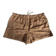 thumbnail image 2 of GAP Women's Lyocell Drawstring Pull-On Tencel Cuffed Hem Short (Tannin, L), 2 of 2