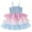 Blue, variant on WOLLED Kids Baby Girls Princess Dresses Summer Halter Party Dress for 4-7 Years Toddler Tutu Sundress Dress