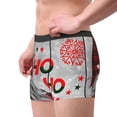 thumbnail image 3 of Kdxio Men's Boxer Briefs with Cute Santa Print - Comfortable and Breathable Underwear for Everyday Wear, 3 of 7