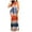 Navy Womens Summer Dress, variant on USSUMA Womens Maxi Sundresses Summer Casual Sleeveless Sexy Prom Formal Long Tank Bodycon Dresses Ladies Plus Size Tie-dye Halter Neck Sun Dress Beach Vacation Party Female
