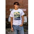 thumbnail image 5 of California Watercolor Palm Trees Men's Graphic T Shirt Tees Brisco Brands S, 5 of 6
