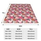 thumbnail image 3 of Balery Hearts for Valentines day Manta de Felpa Suave y Acogedora – Cobija de Franela Aterciopelada para Cama, Lavable y Cálida para Sofá, Mascotas, Transpirable-60"x50", 3 of 7