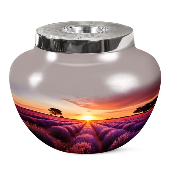 KARYLIZ Sunrise Urn For Ashes Adult Male - Funeral Urns For Human Ashes - Urns For Ashes Large (Size - 10 INCH)